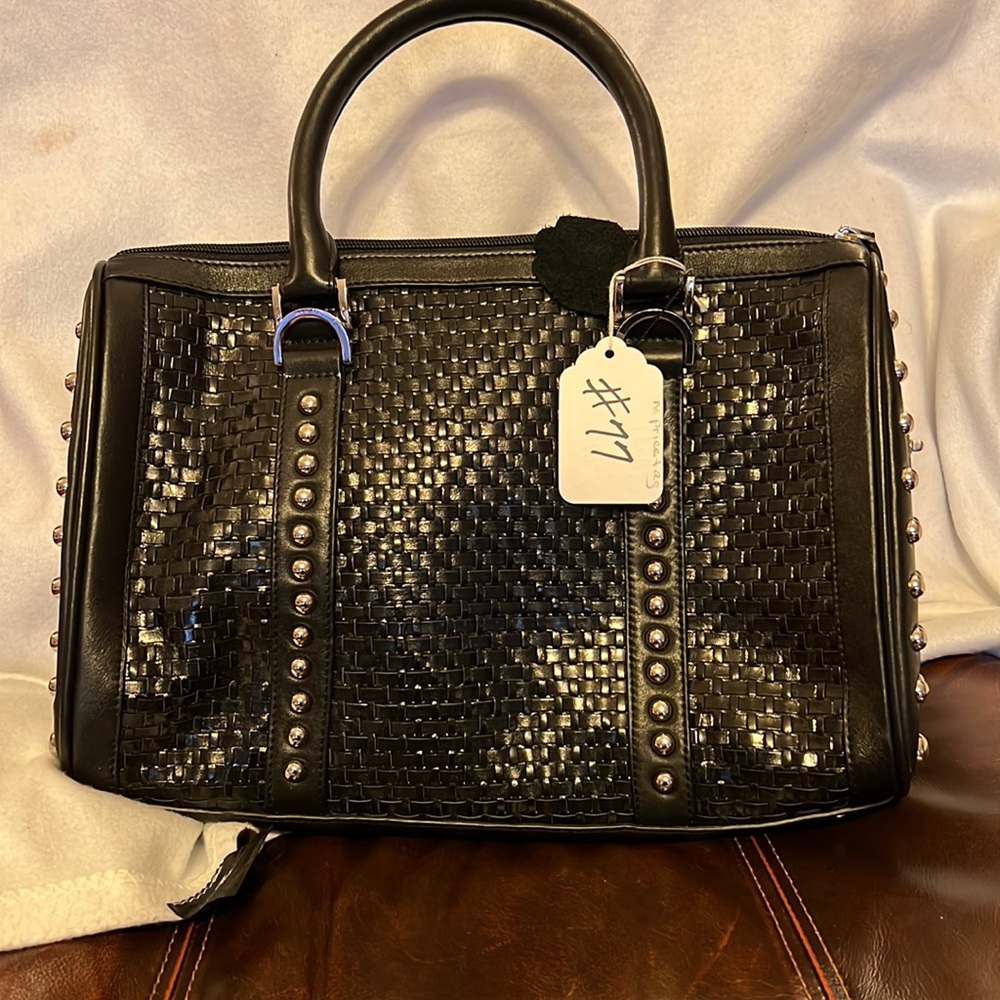 The find Black Handbag